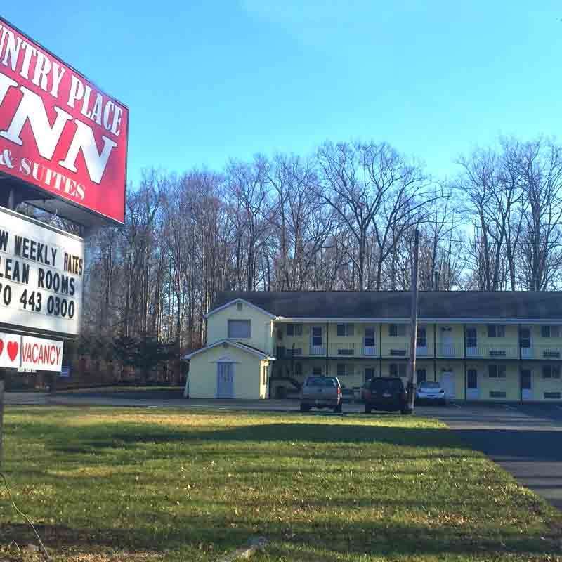 Country Place Inn And Suites White Haven Exterior foto